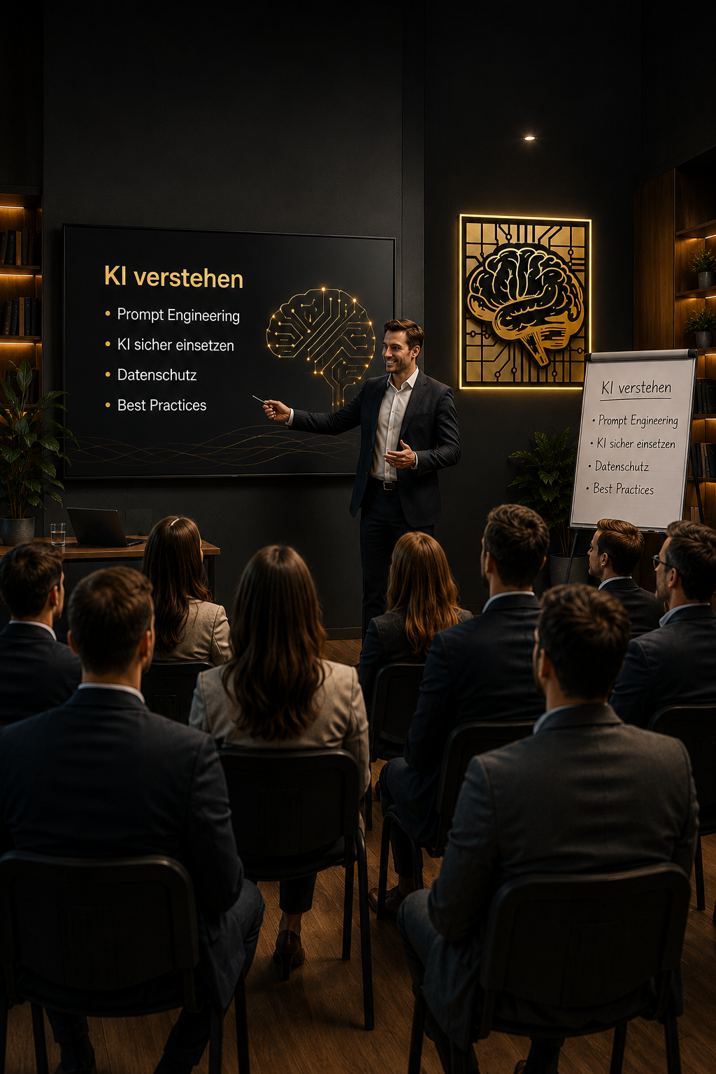 Intelligenter Meetingraum mit Mojora AI Protocol