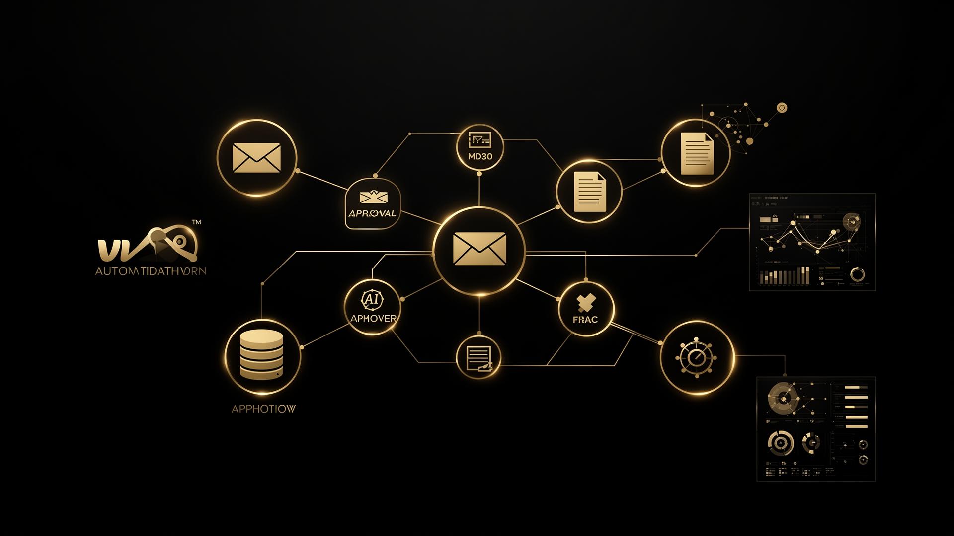 Digitaler Workflow mit verbundenen Arbeitsschritten, Freigaben und Statusmeldungen